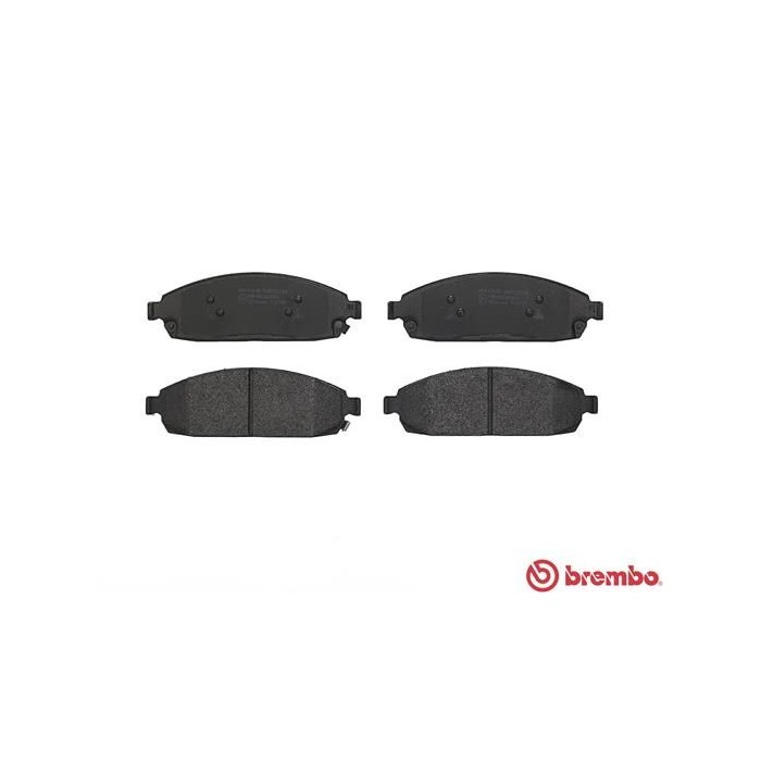 BREMBO Bremsbelagsatz, Scheibenbremse P37010