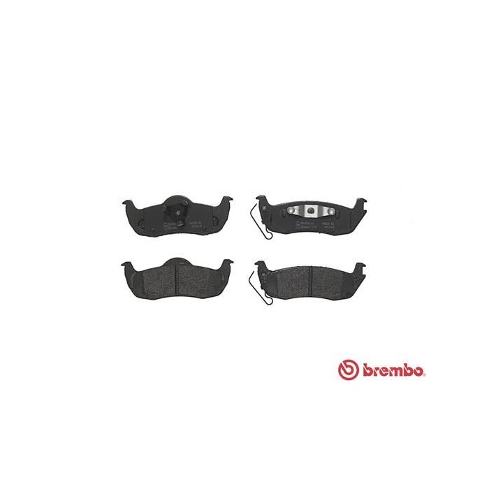 BREMBO Bremsbelagsatz, Scheibenbremse P37011