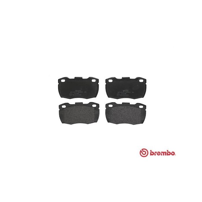 BREMBO Bremsbelagsatz, Scheibenbremse P44005