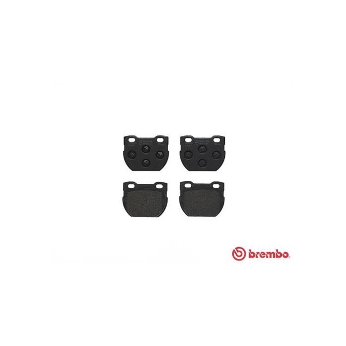 BREMBO Bremsbelagsatz, Scheibenbremse P44006