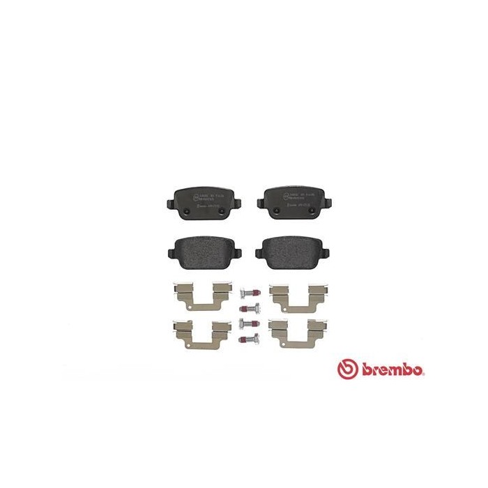 BREMBO Bremsbelagsatz, Scheibenbremse P44016