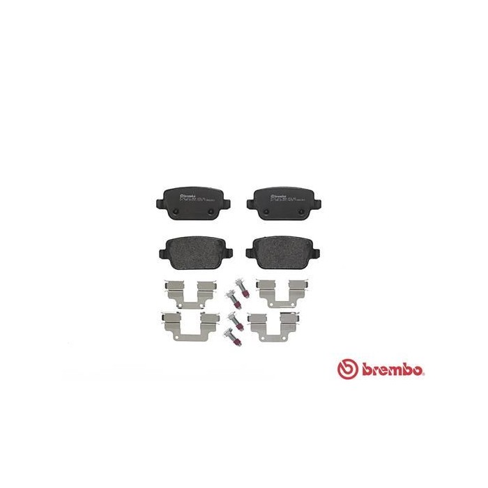 BREMBO Bremsbelagsatz, Scheibenbremse P44017