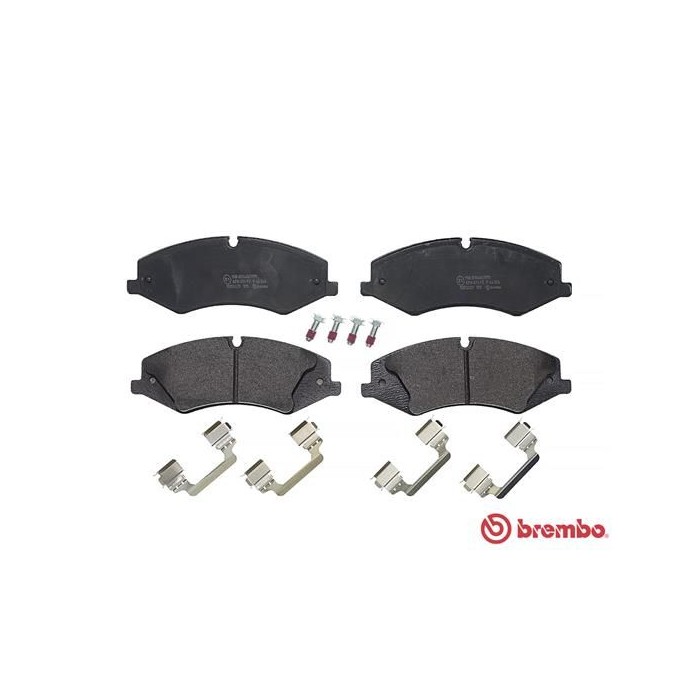 BREMBO BREMSBELÄGE, RICHTUNGSGEBUNDEN Bremsbelagsatz, Scheibenbremse P44024