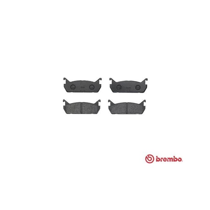BREMBO Bremsbelagsatz, Scheibenbremse P49015
