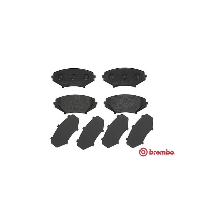 BREMBO Bremsbelagsatz, Scheibenbremse P49034