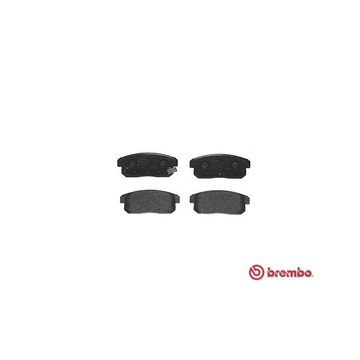 BREMBO Bremsbelagsatz, Scheibenbremse P49035