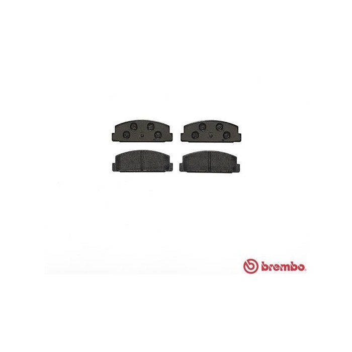 BREMBO Bremsbelagsatz, Scheibenbremse P49036