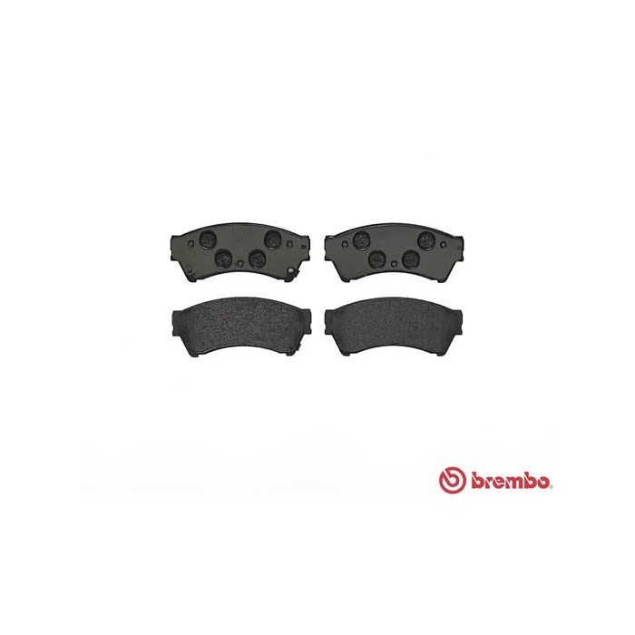 BREMBO Bremsbelagsatz, Scheibenbremse P49039