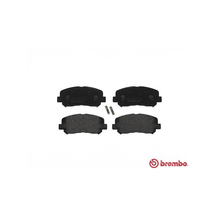BREMBO Bremsbelagsatz, Scheibenbremse P49045