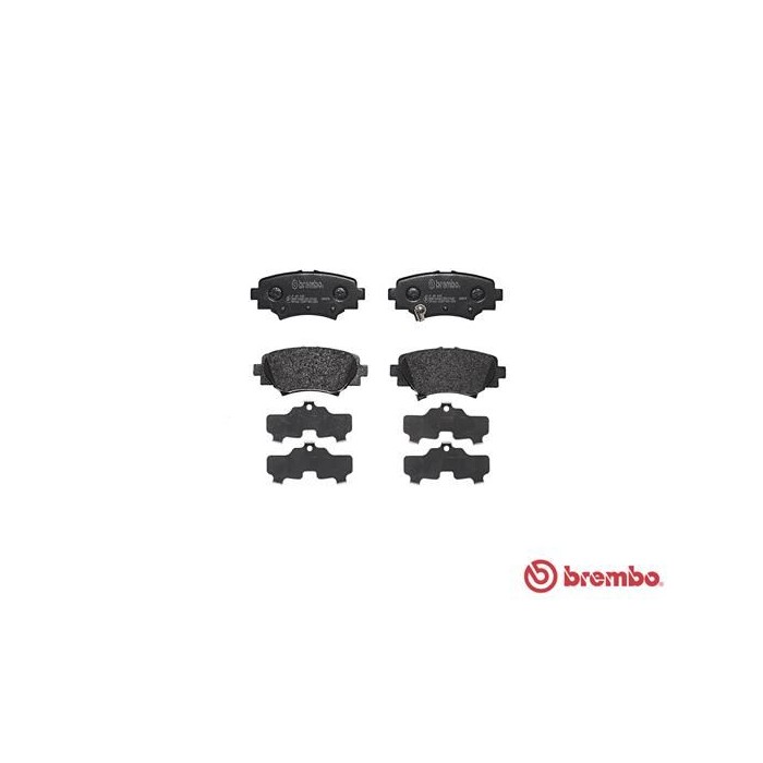 BREMBO Bremsbelagsatz, Scheibenbremse P49049