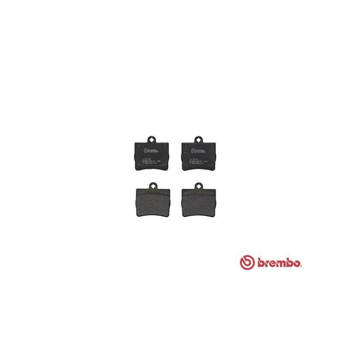 BREMBO Bremsbelagsatz, Scheibenbremse P50024