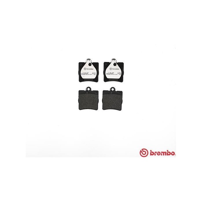 BREMBO Bremsbelagsatz, Scheibenbremse P50025