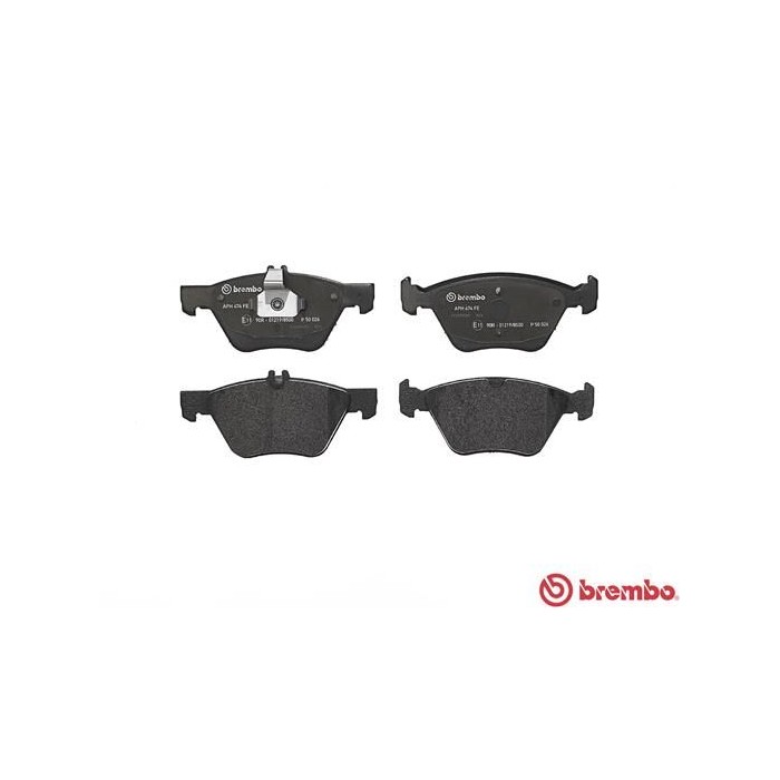 BREMBO Bremsbelagsatz, Scheibenbremse P50026