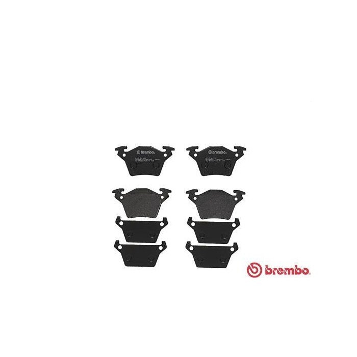 BREMBO Bremsbelagsatz, Scheibenbremse P50032