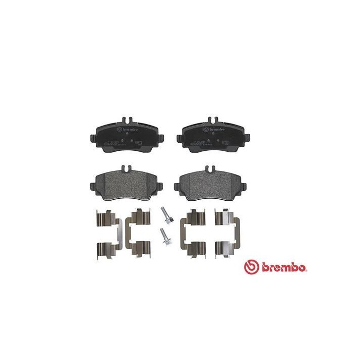 BREMBO Bremsbelagsatz, Scheibenbremse P50036