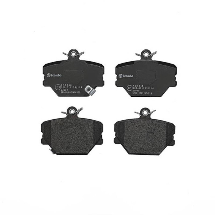 BREMBO Bremsbelagsatz, Scheibenbremse P50038