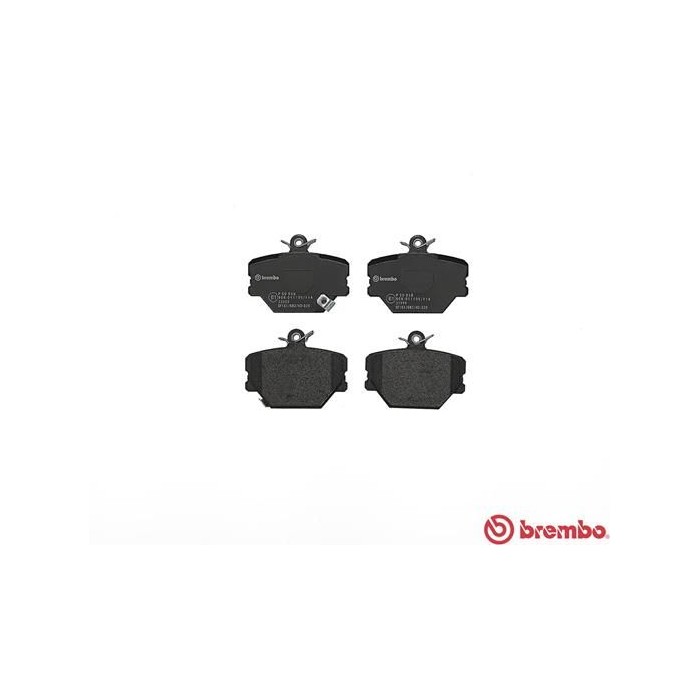 BREMBO Bremsbelagsatz, Scheibenbremse P50038