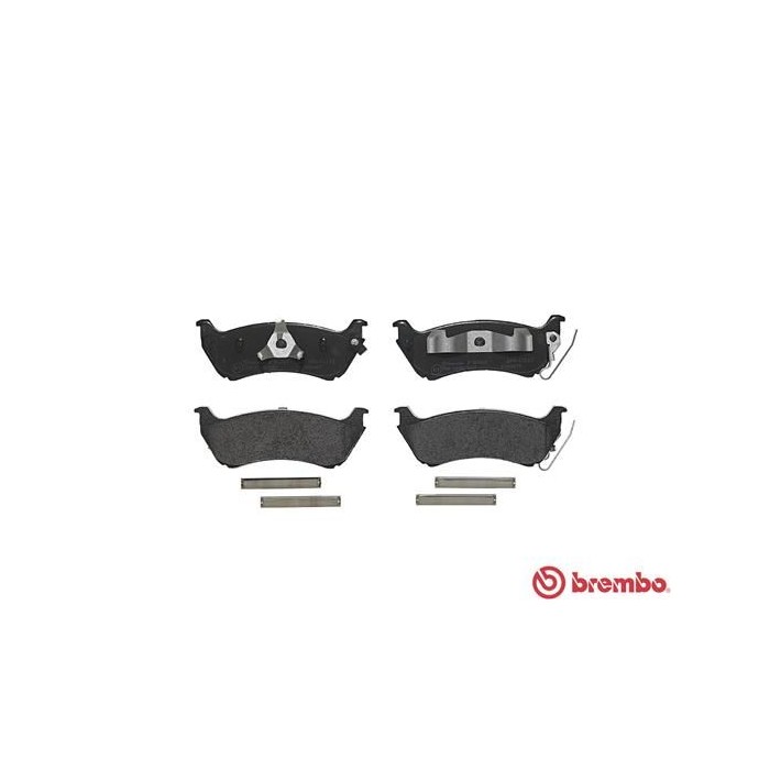 BREMBO Bremsbelagsatz, Scheibenbremse P50040