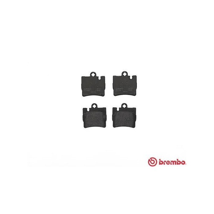 BREMBO Bremsbelagsatz, Scheibenbremse P50042