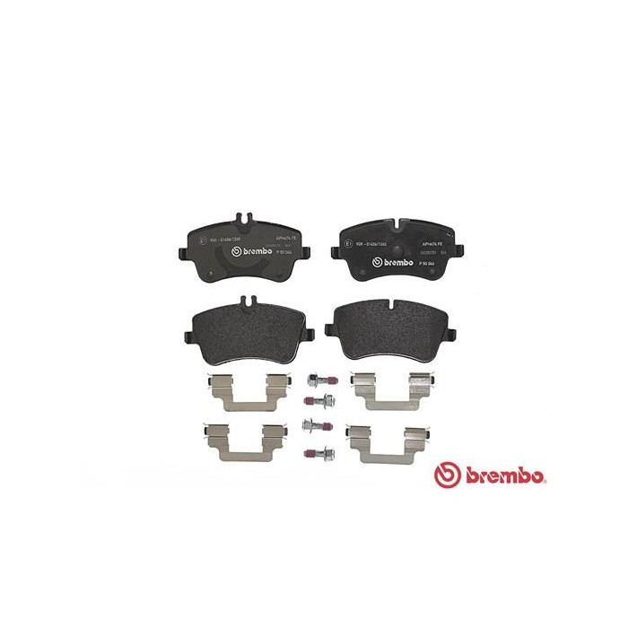 BREMBO BREMSBELÄGE, RICHTUNGSGEBUNDEN Bremsbelagsatz, Scheibenbremse P50046