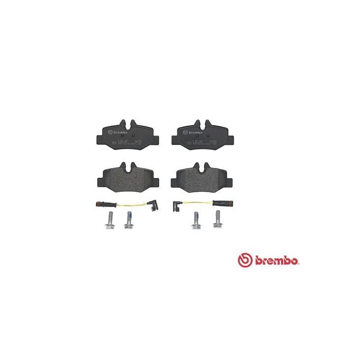 BREMBO Bremsbelagsatz, Scheibenbremse P50051