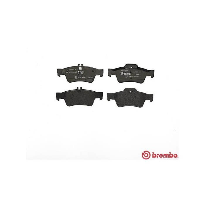 BREMBO Bremsbelagsatz, Scheibenbremse P50052