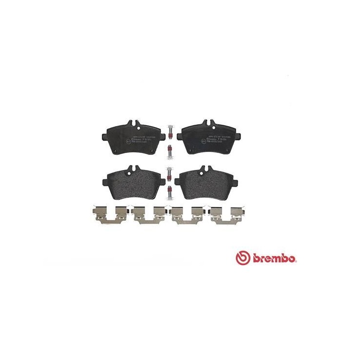 BREMBO Bremsbelagsatz, Scheibenbremse P50054