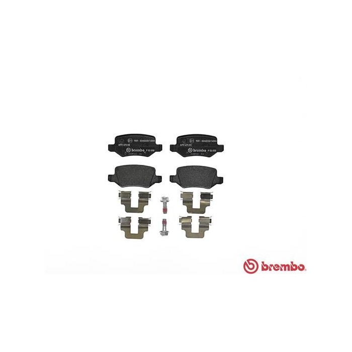 BREMBO Bremsbelagsatz, Scheibenbremse P50058