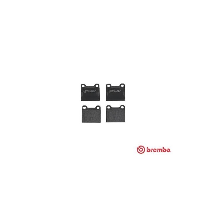 BREMBO Bremsbelagsatz, Scheibenbremse P50066