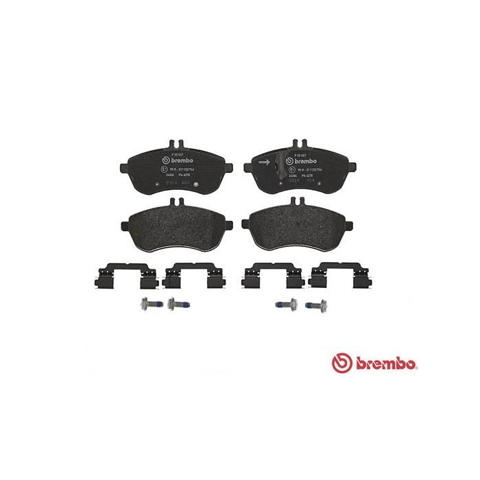 BREMBO BREMSBELÄGE, RICHTUNGSGEBUNDEN Bremsbelagsatz, Scheibenbremse P50067