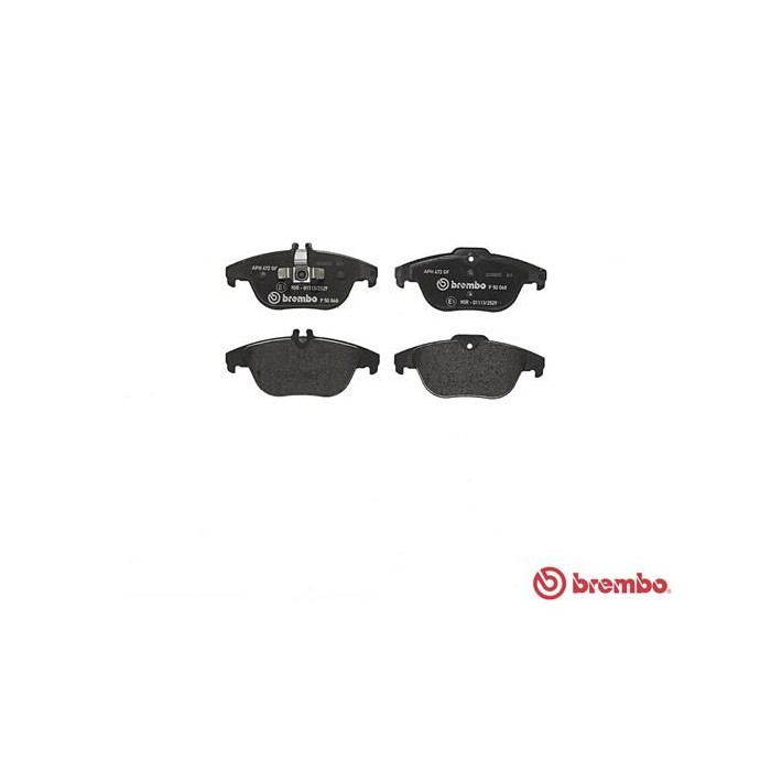 BREMBO Bremsbelagsatz, Scheibenbremse P50068