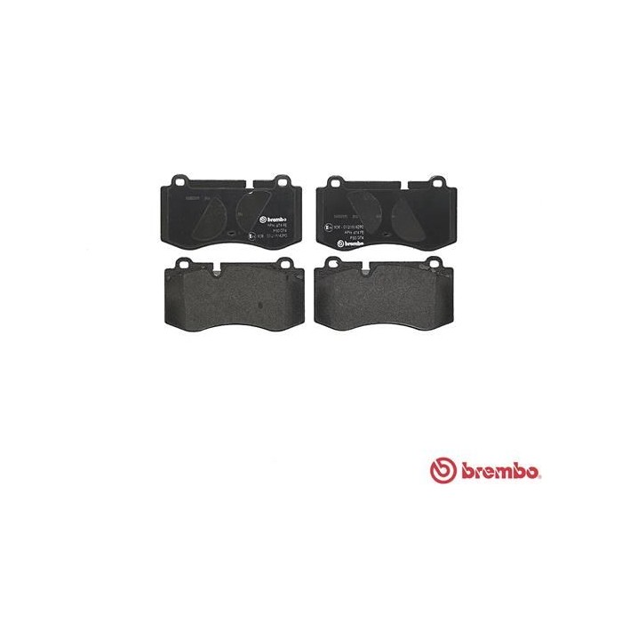 BREMBO BREMSBELÄGE, RICHTUNGSGEBUNDEN Bremsbelagsatz, Scheibenbremse P50074