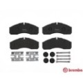 BREMBO Bremsbelagsatz, Scheibenbremse P50083