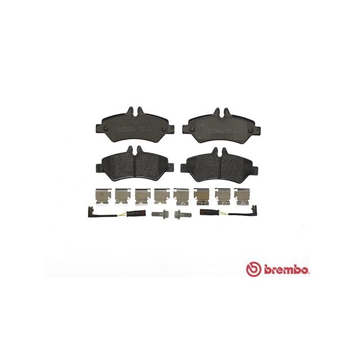 BREMBO Bremsbelagsatz, Scheibenbremse P50084