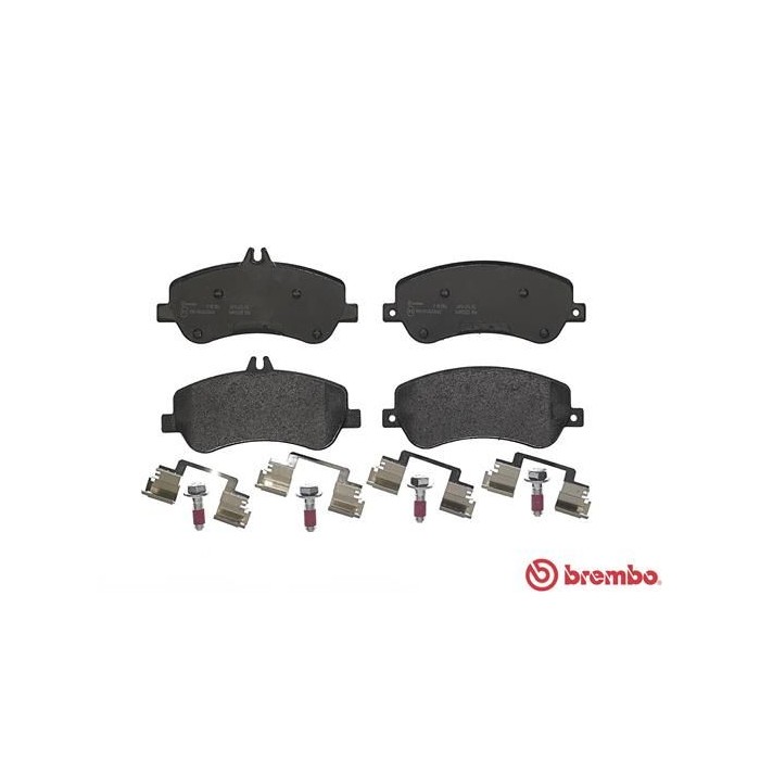 BREMBO Bremsbelagsatz, Scheibenbremse P50086