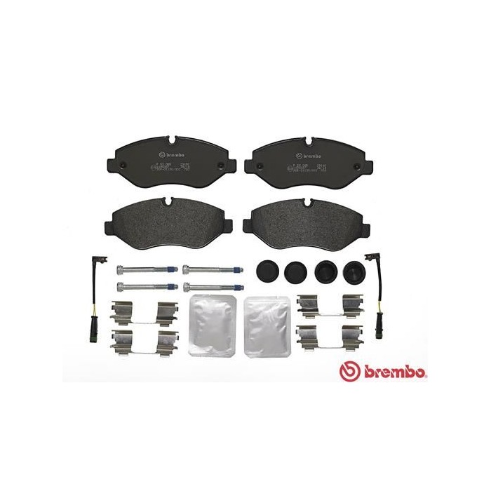 BREMBO Bremsbelagsatz, Scheibenbremse P50085