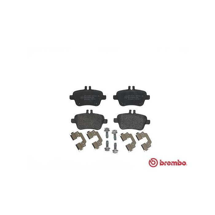 BREMBO Bremsbelagsatz, Scheibenbremse P50091