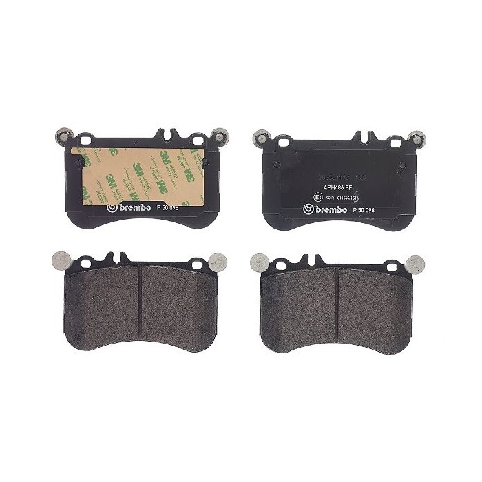 BREMBO Bremsbelagsatz, Scheibenbremse P50098