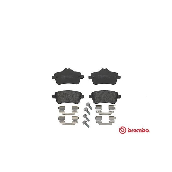 BREMBO Bremsbelagsatz, Scheibenbremse P50099