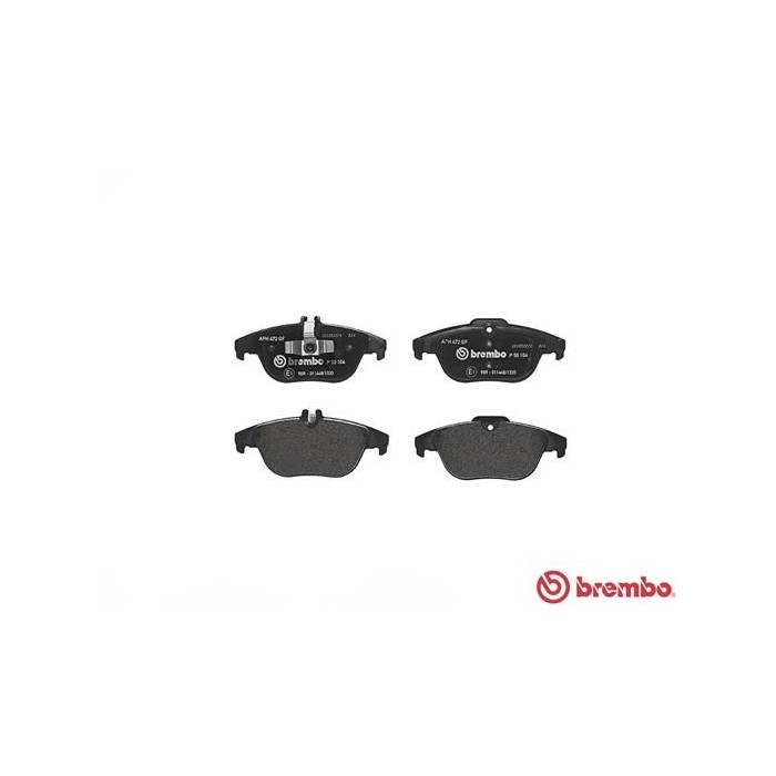 BREMBO Bremsbelagsatz, Scheibenbremse P50104