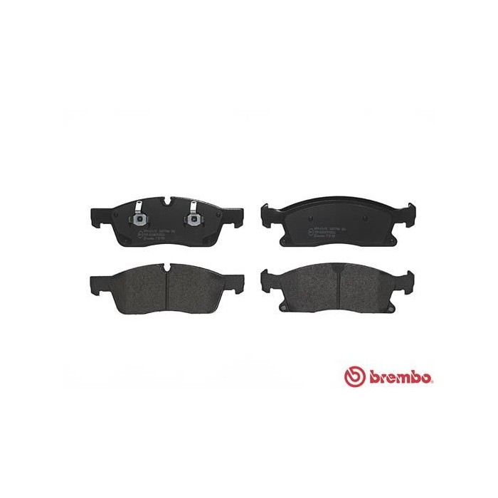 BREMBO Bremsbelagsatz, Scheibenbremse P50108