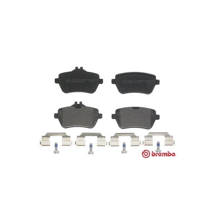 BREMBO Bremsbelagsatz, Scheibenbremse P50117