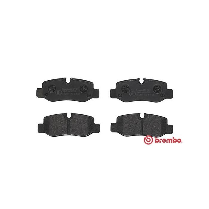 BREMBO Bremsbelagsatz, Scheibenbremse P50126