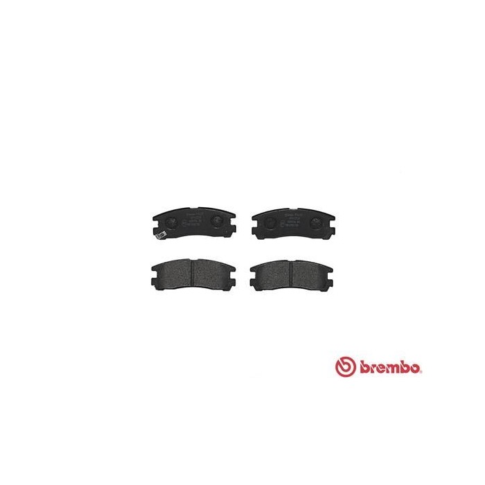 BREMBO Bremsbelagsatz, Scheibenbremse P54012