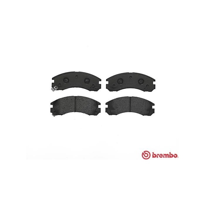 BREMBO Bremsbelagsatz, Scheibenbremse P54017