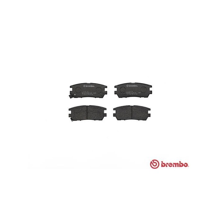 BREMBO Bremsbelagsatz, Scheibenbremse P54018