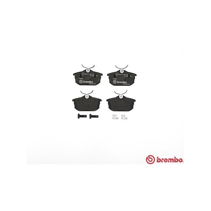 BREMBO Bremsbelagsatz, Scheibenbremse P54023