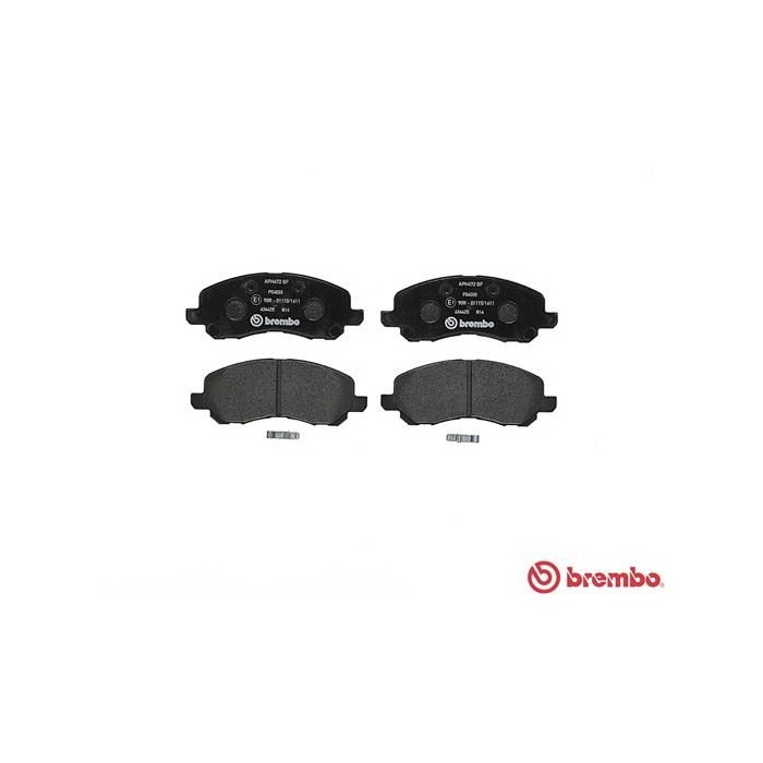 BREMBO Bremsbelagsatz, Scheibenbremse P54030
