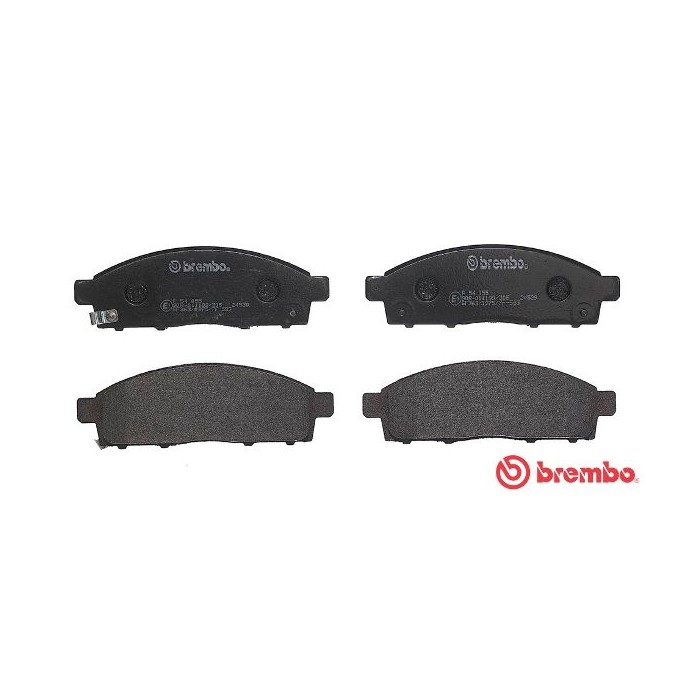 BREMBO Bremsbelagsatz, Scheibenbremse P54055