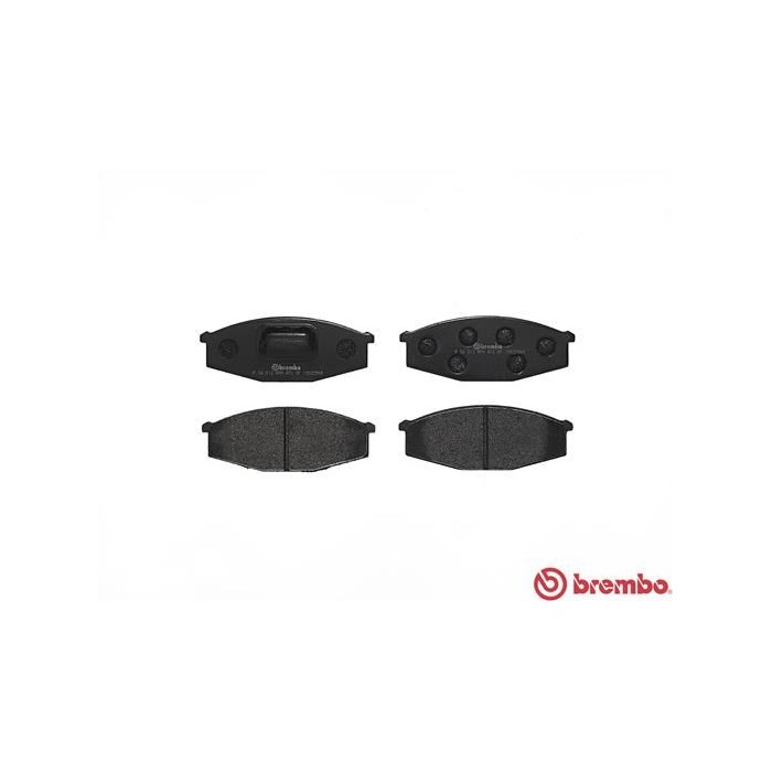 BREMBO Bremsbelagsatz, Scheibenbremse P56012